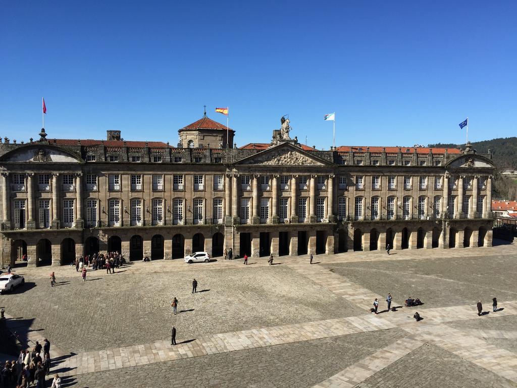 Hotel Fonte De San Roque ซานติอาโก เด กอมโปสเตลา ภายนอก รูปภาพ